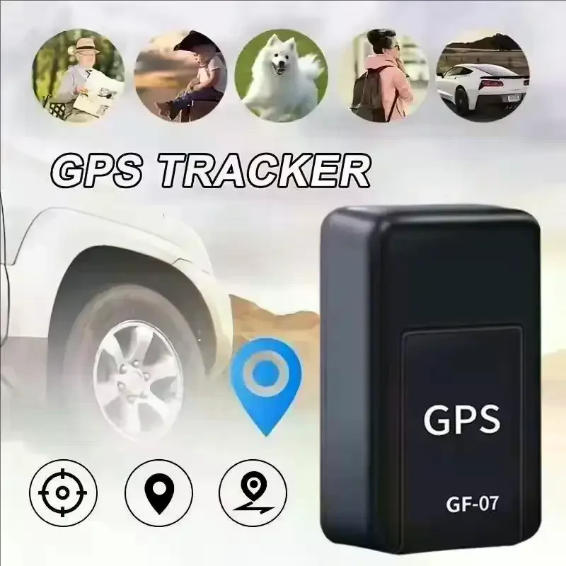 Фото Мини-GPS-трекер GF07: отслеживание местоположения в реальном времени, магнитное крепление для автомобиля, багажа, домашних животных, детей, защита от потери, мониторинг. №1