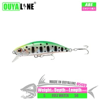 minnow fishing lure weights 5g 50mm isca artificial sinking wobblers bait trolling kit pesca carp fish tackle leurre accessories
