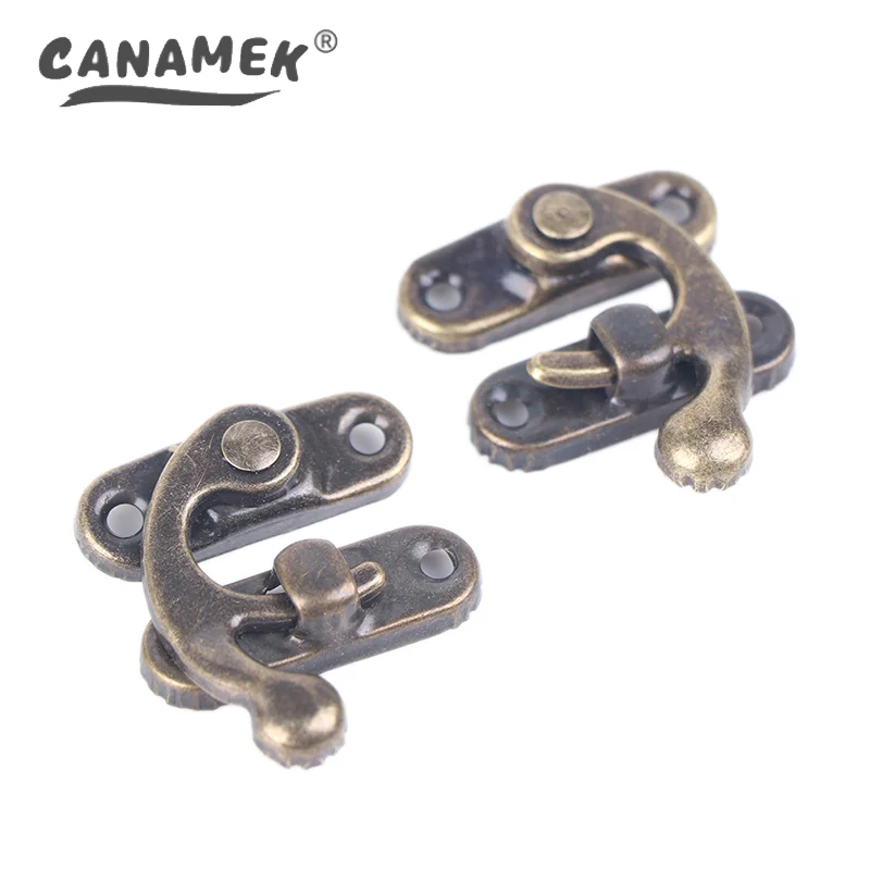 Маленькая серебряная защелка нагрудный замок ювелирные изделия деревянная