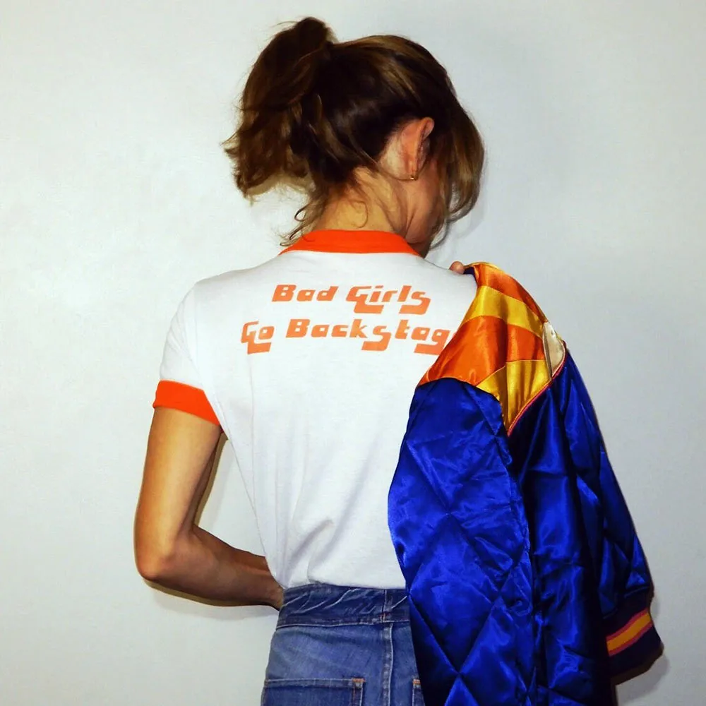 Женская футболка с коротким рукавом из чистого хлопка