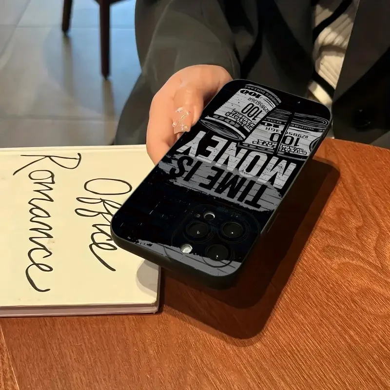 Чехол для телефона iPhone 16 Pro Max 15 14 13 12 11 XS X XR 7 8 Plus SE 2022 защитный силиконовый чехол