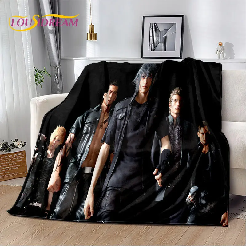 

Игровое мягкое плюшевое одеяло серии финал Фэнтези, фланелевое одеяло, покрывало для гостиной, спальни, кровати, дивана, пикника