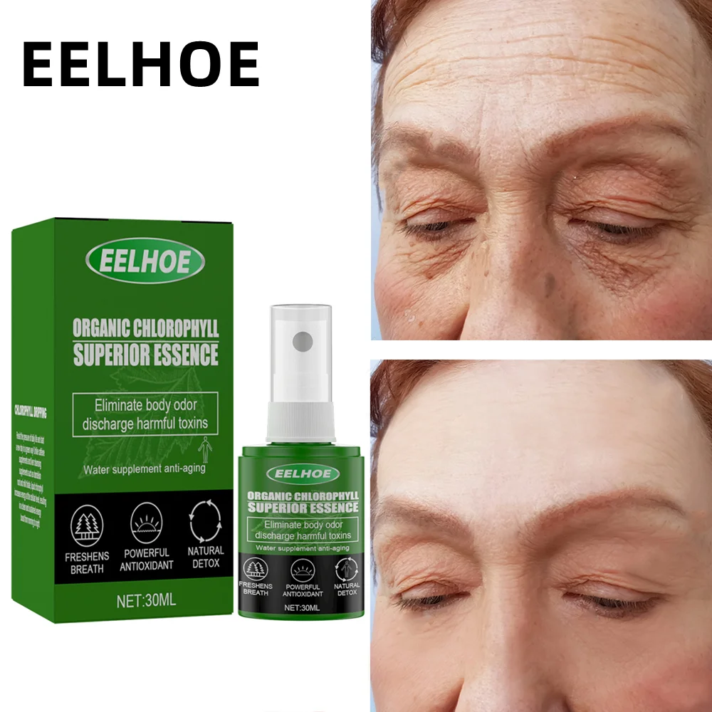 

Сыворотка с хлорофиллом против морщин, средство для ухода за кожей