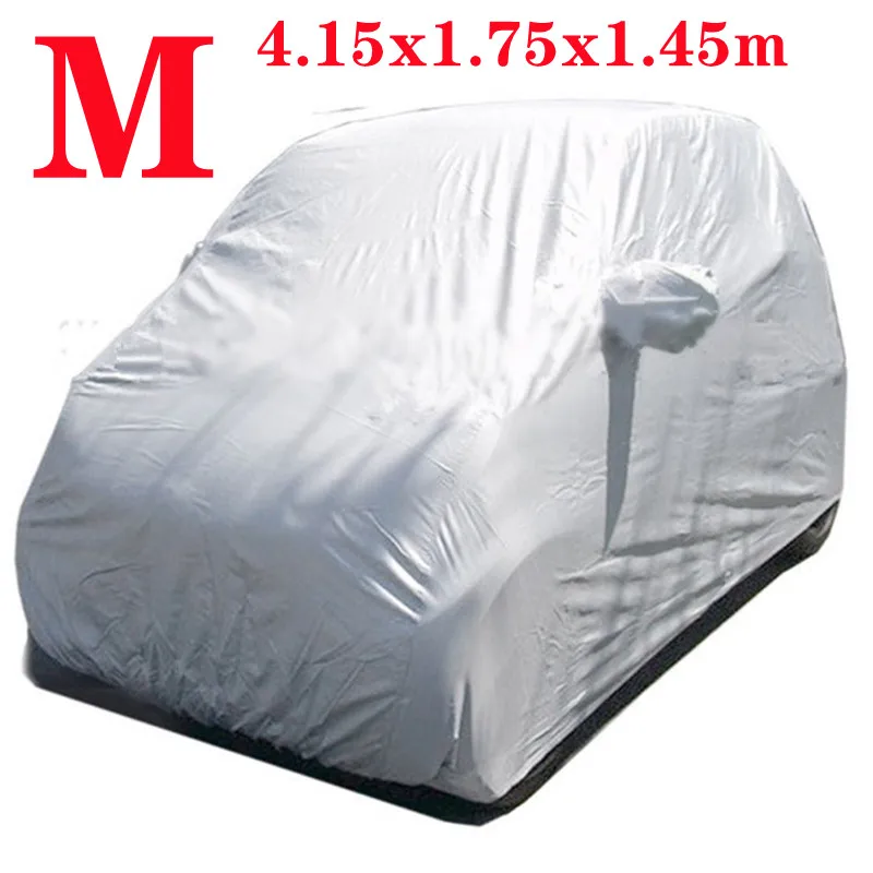 Universal Car Covers Smart Outdoor Full Car Cover Sun UV Protection Car Body Sun Rain Dustproof Waterproof Cover S/M/L/XL/XXL