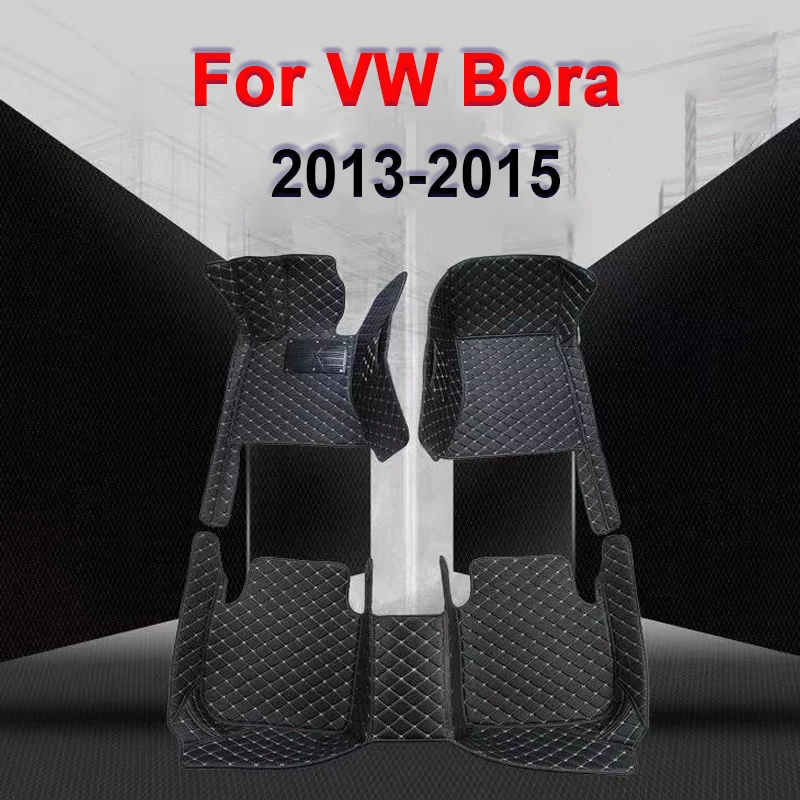 

Автомобильные коврики для VOLKSWAGEN VW Bora 2013-2015, оригинальные автомобильные накладки на стопы, Аксессуары для автомобилей
