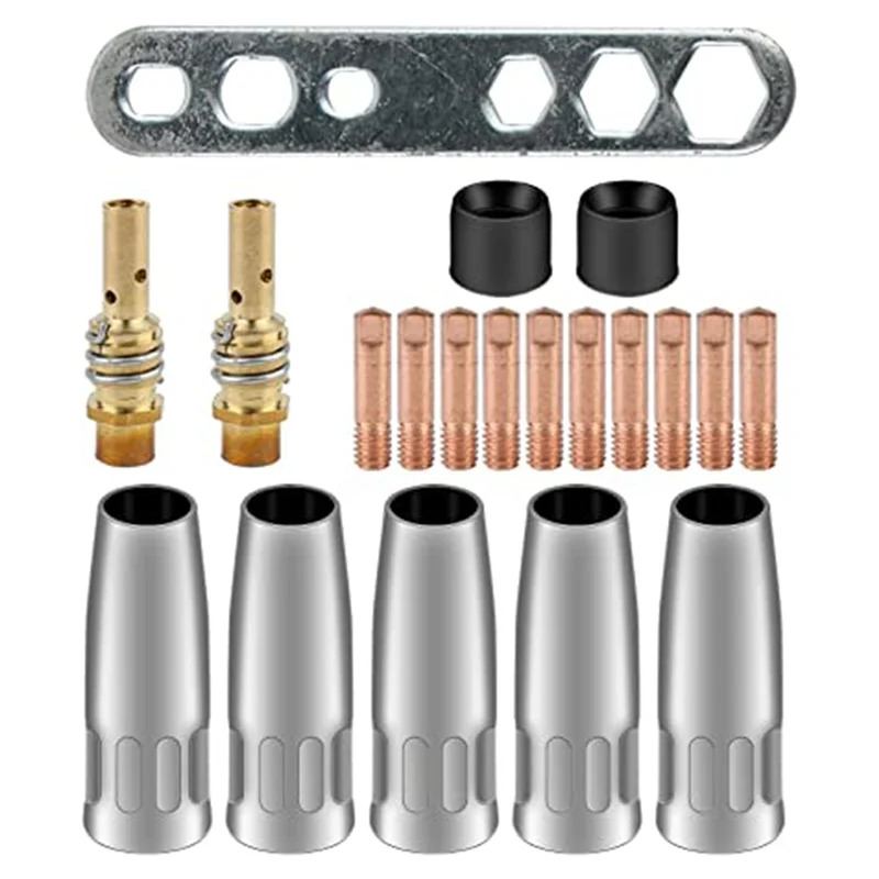 

20 Piece Welding Accessories Wear Parts Set -Machine Accessory Is Very Suitable for Beginners or Professional Welders