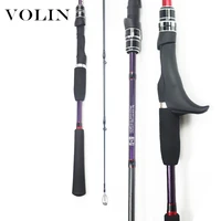 volin new fuji solid carbon slow jigging overhead rods 1 8m 2 1m grips can be change with big fishing rod lure weight3 15g