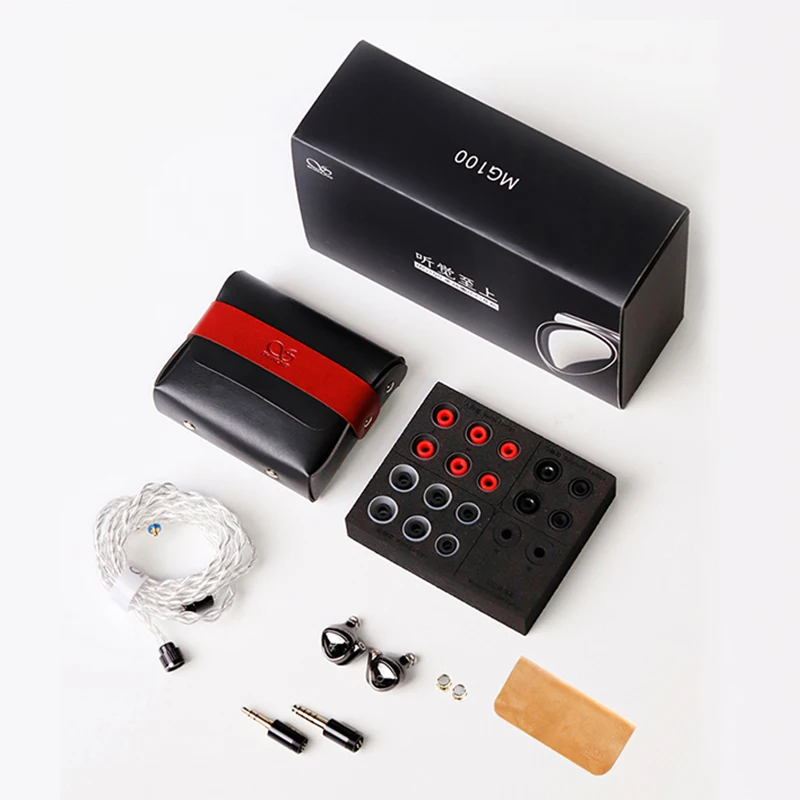 SHANLING MG100 динамические Hi-Fi музыкальные наушники IEM Hi-Res аудио MMCX 3 5 мм + 4 разъем