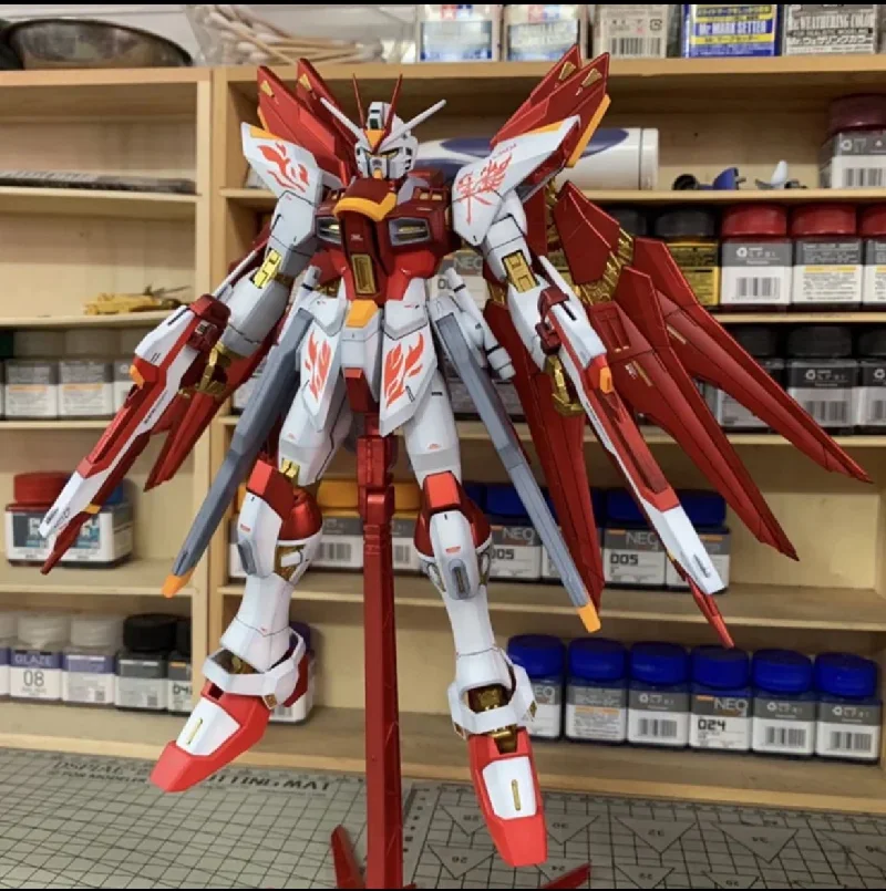Mg 1/100 Rosefinch Gundam Strike Freedom сборка аниме фигурка модель фигурки игрушечная комплект