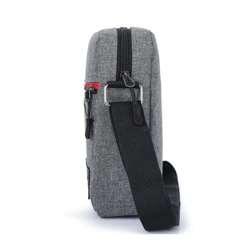 Men's Mini Shoulder Bag Outdoor Casual Sports Vertical Messenger Bag Crossbody Travelling Small Sling Bag