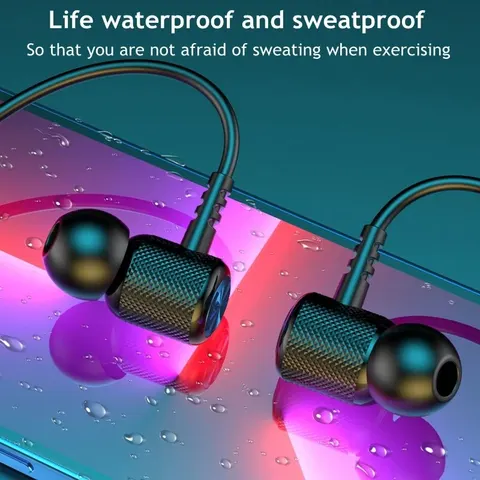Беспроводные спортивные наушники Bluetooth 5.0  Hi-Fi 9D Stereo