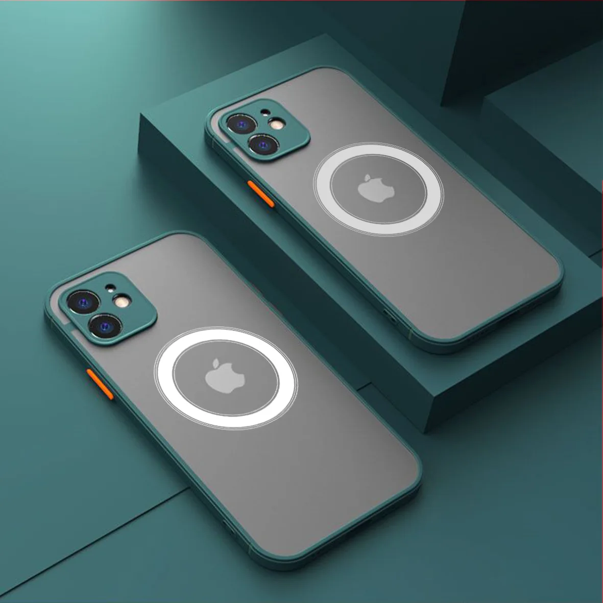 

Magnetic For Magsafe Wireless Charge Phone Case For iPhone 13 14 12 11 Pro Max Mini X XR XS 14Plus Cover Protection Shell Armor