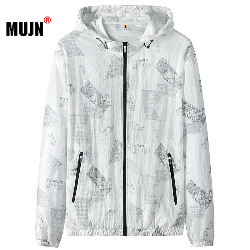 

Men Sun Protection Jacket Summer Camping Sun Protection Clothing Cycling Thin Hooded Male Outwear Quick Dry Skin Windbreaker