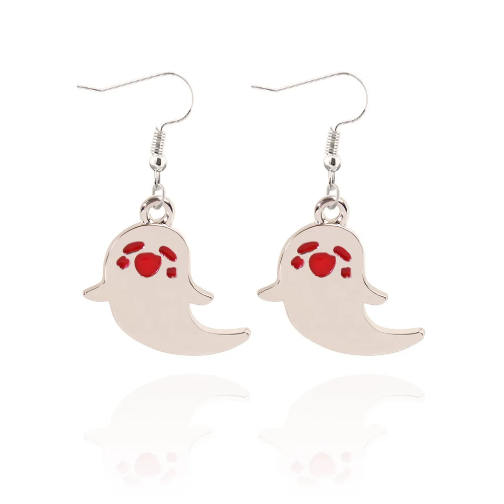 

Genshin Impact Walnut Little Ghost Earrings Walnut Adult Ann Mysterious Spirit Ghost Cosplay Earrings