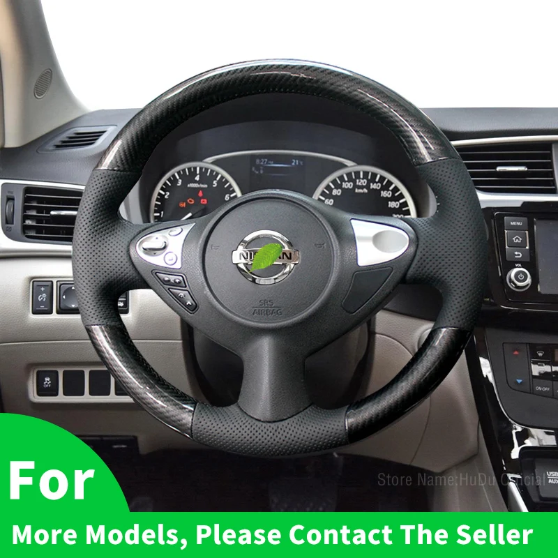 

Car Steering Wheel Cover For Nissan Juke Maxima Infiniti FX FX35 FX37 FX50 Customize Steering Wrap Microfiber Leather Interior