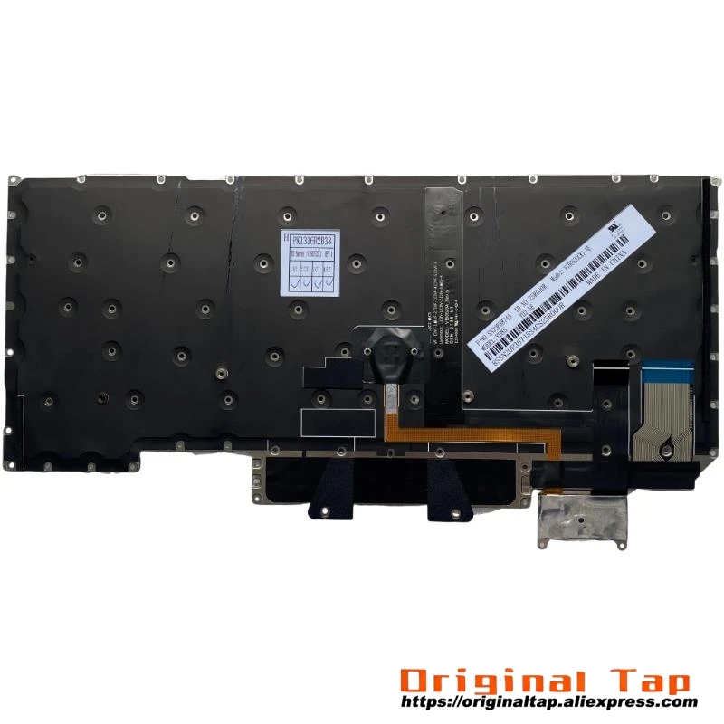 Фото Английская клавиатура с подсветкой для Lenovo Thinkpad X1 Carbon Gen 6, США SN20P38694 SN20P38734 №3