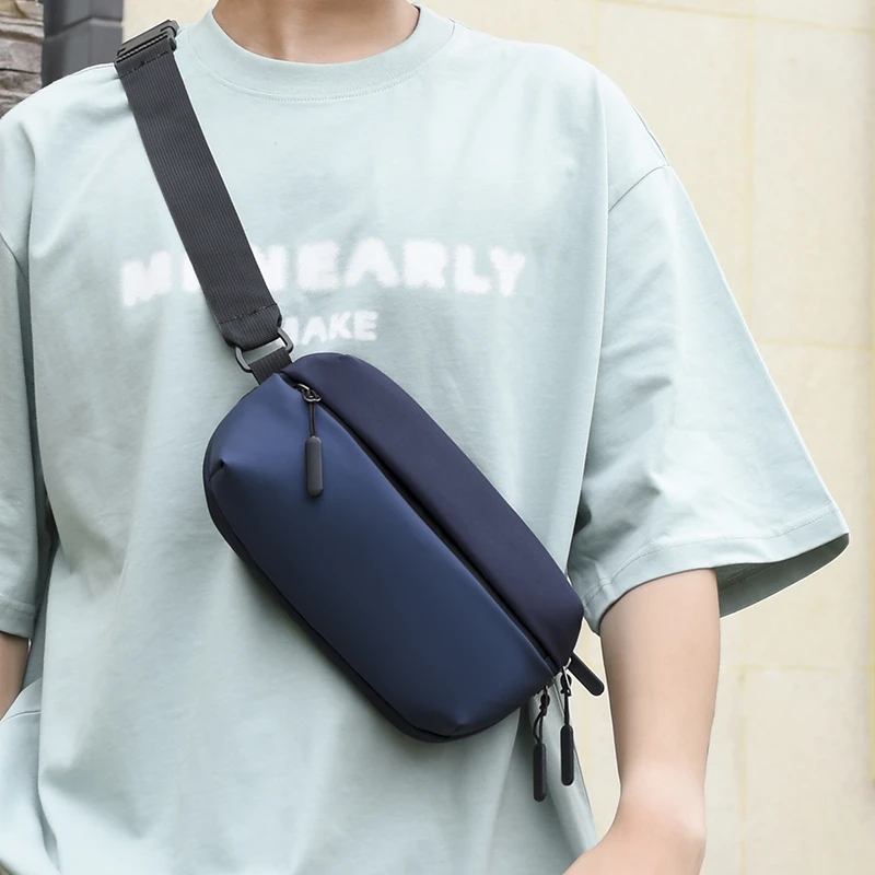 

Travel Sports Sling Pack Shoulder Bag 2023 Rucksack Bicycle Crossbody Business Summer Anti-theft Bags Waterproof Men Cover