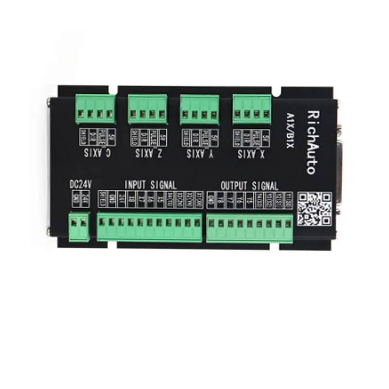 Оригинальный RichAuto DSP A11 A12 A15 A183 4-осевой USB-контроллер монтажная плата английская