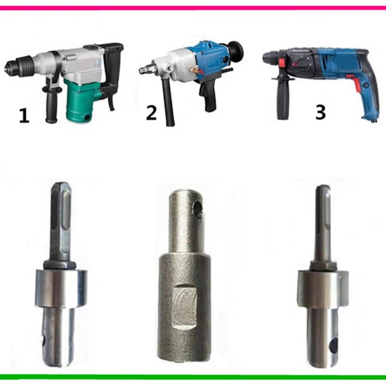Электрический преобразователь головки хвостовика SDS Сделай Сам аксессуары