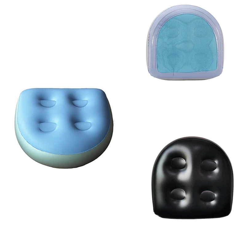 

Inflatable Spa Booster Seat Mat Hot Tub Spa Cushion Pool Bath Soft Water Injection Cushion Pillow For Bathroom