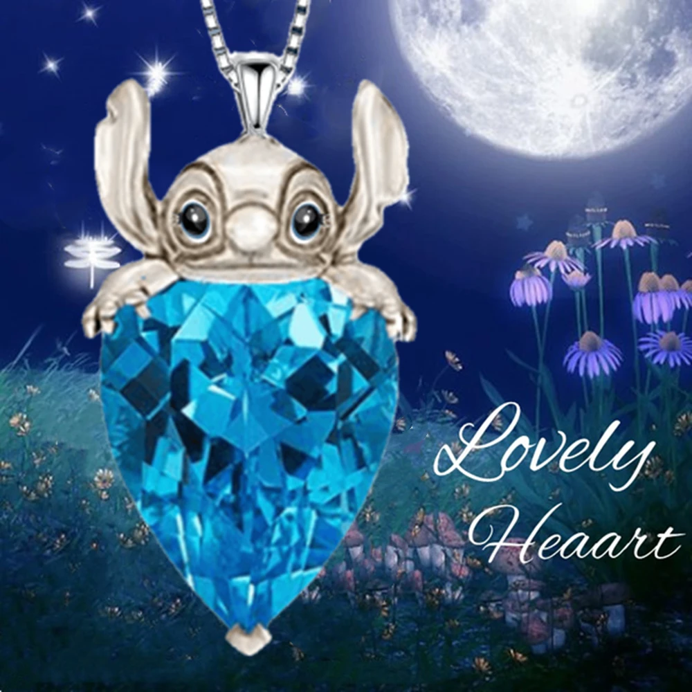 Женское серебряное ожерелье с подвеской в виде собаки