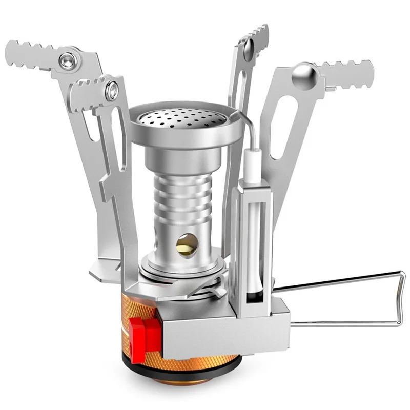 

3000W Mini Gas Stove Outdoor Folding Tourist Burner Portable Furnace Picnic Cooking Camping Supplies