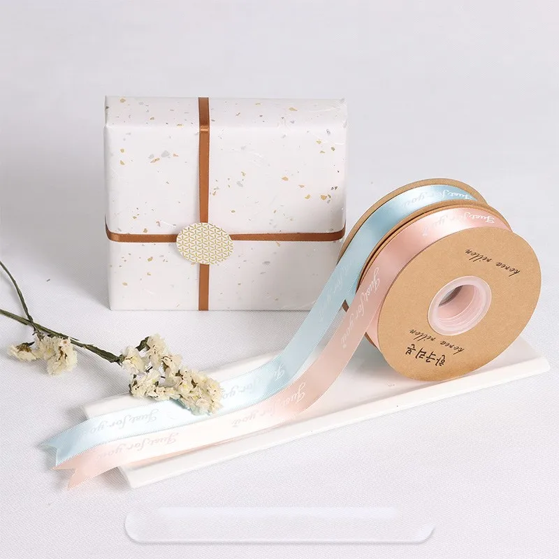 

Лента для рукоделия, лента из полиэстера, печатная только для вас, Упаковка для подарков, Женская декоративная лента, материал