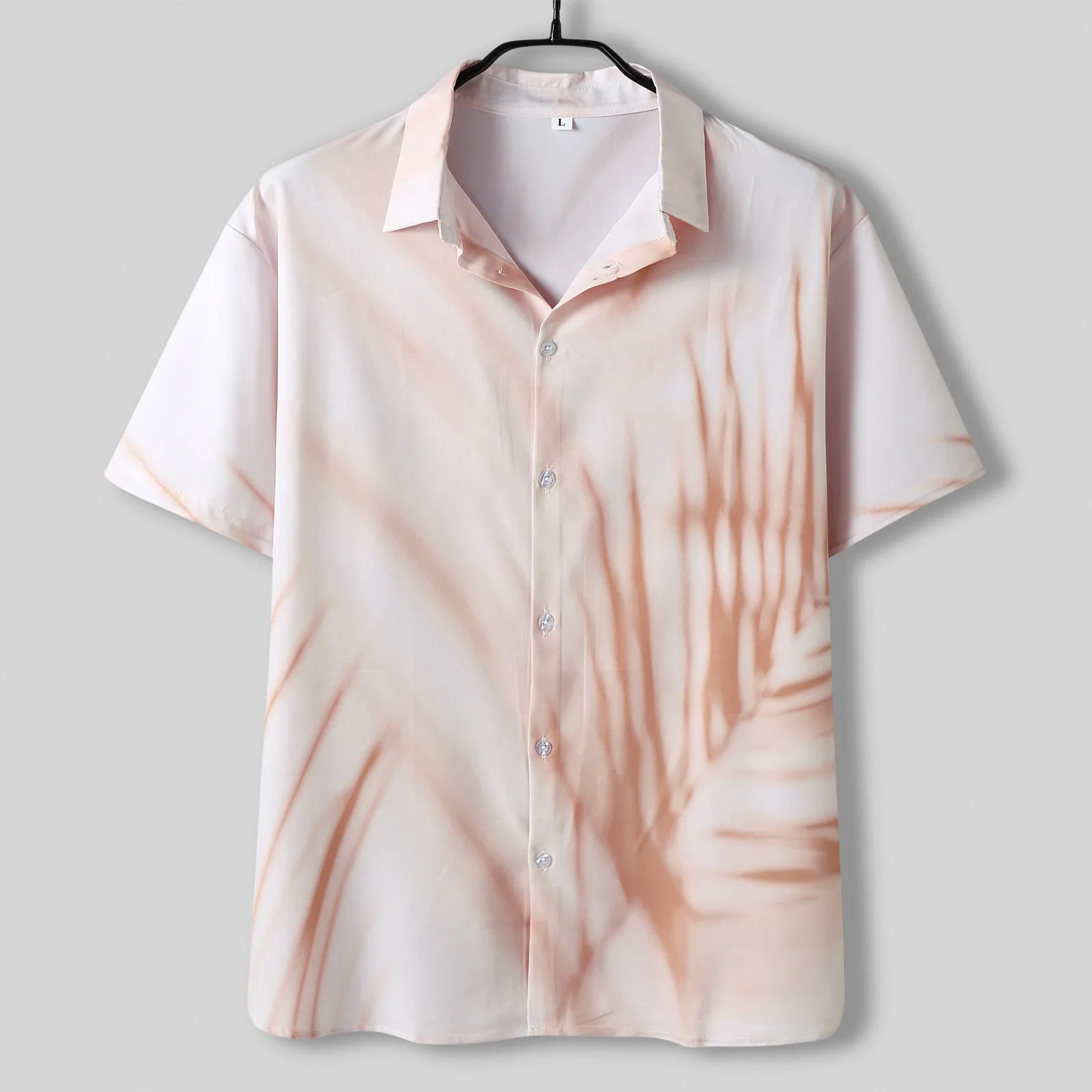 

Men Short Sleeve Spring Summer Casual Printed Shirts Fashion Top Blouse Shirts Bulk of White T Shirts