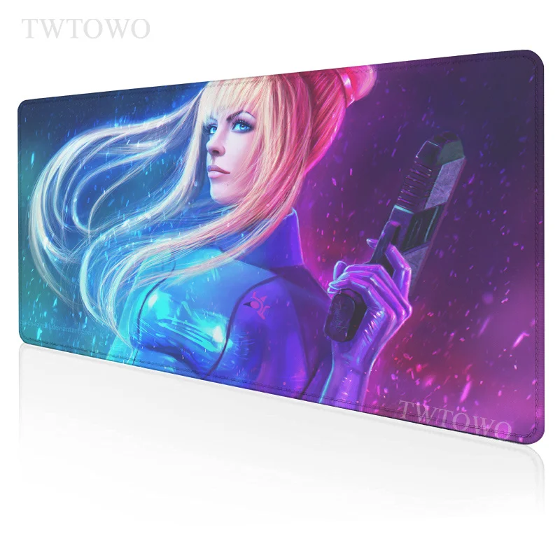 

Metroid Mouse Pad Gamer Computer HD New Custom Desk Mats Mouse Mat Office Carpet Gamer Natural Rubber Laptop Table Mat Mouse Mat
