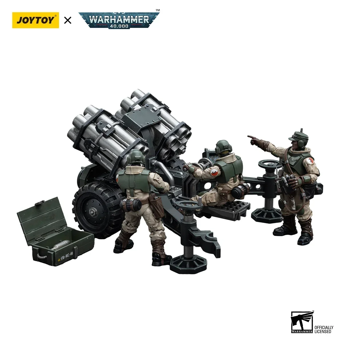 JOYTOY 1/18 экшн-фигурка Warhammer 40K Astra Militarum Bombast полевой пистолет Malleus ракетная установка
