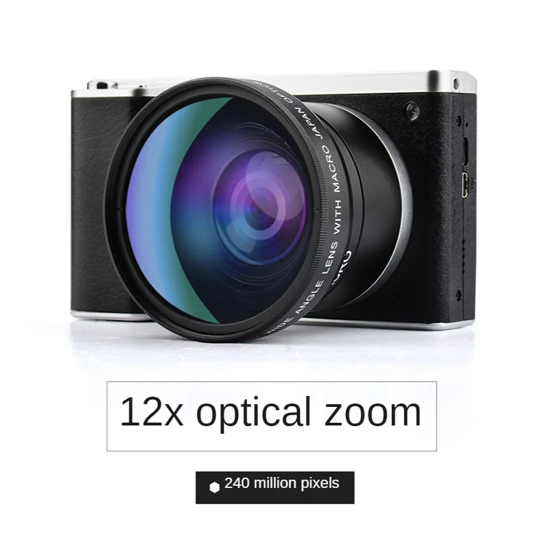 

4 Inch Touch Screen Ultra Hd Digital Video Camera 24 Million Pixels Mirrorless Camera Anti-Shake Slr Camera Wide-Angle Lens New