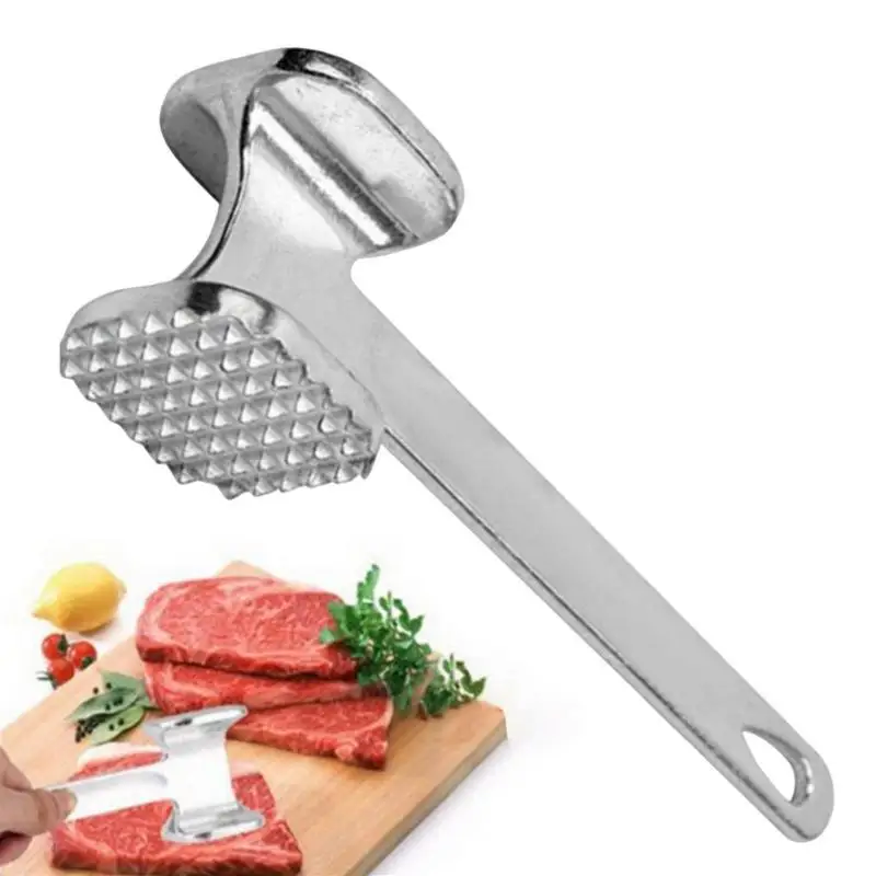 

Meat Tenderizer Hammer Multifunction Dual-side Meat Beater Loose Tenderizers Portable Steak Pork Aluminum Alloy Kitchen Tools
