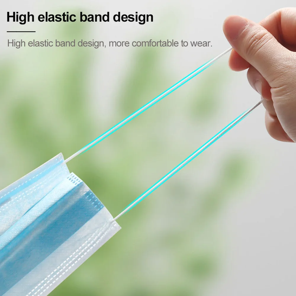 Маски для взрослых 50/100 шт. роскошная брендовая модная маска лица дышащая