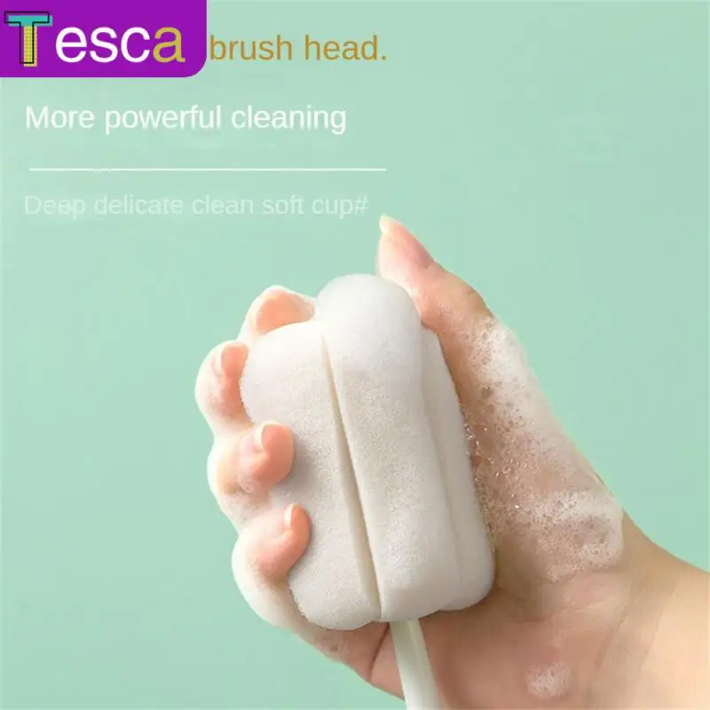 

Four-in-one Thermos Cup Cover Brush Multi-functional Portable Suction Tube Brush 30 * 5cm High Quality Cup Brush New Pp Modern