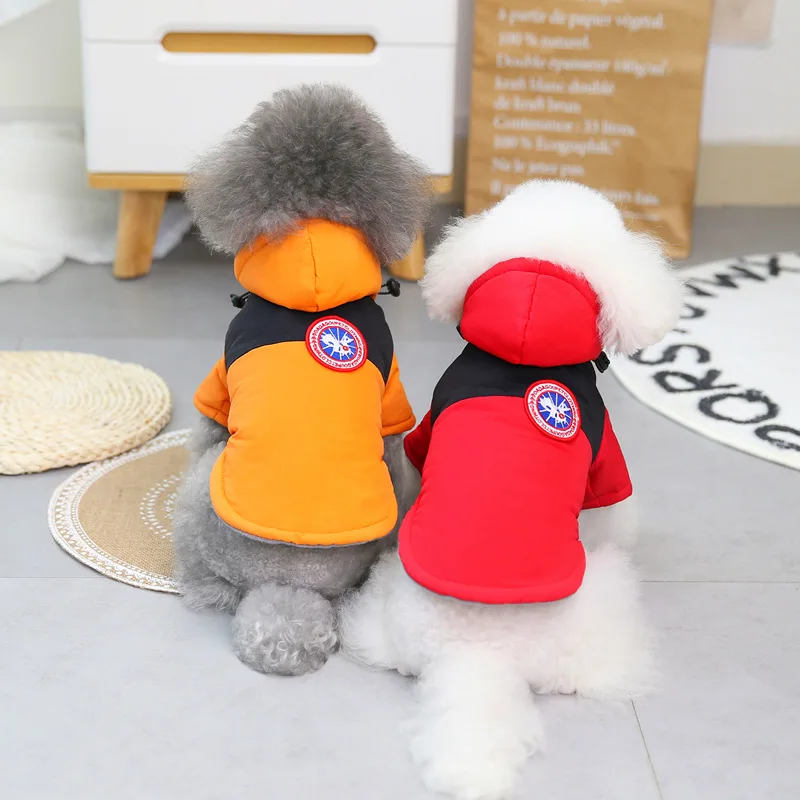 

Pet Dog Clothes Autumn and Winter Warm Cotton Coat Suitable for Small Dogs Such As Teddy