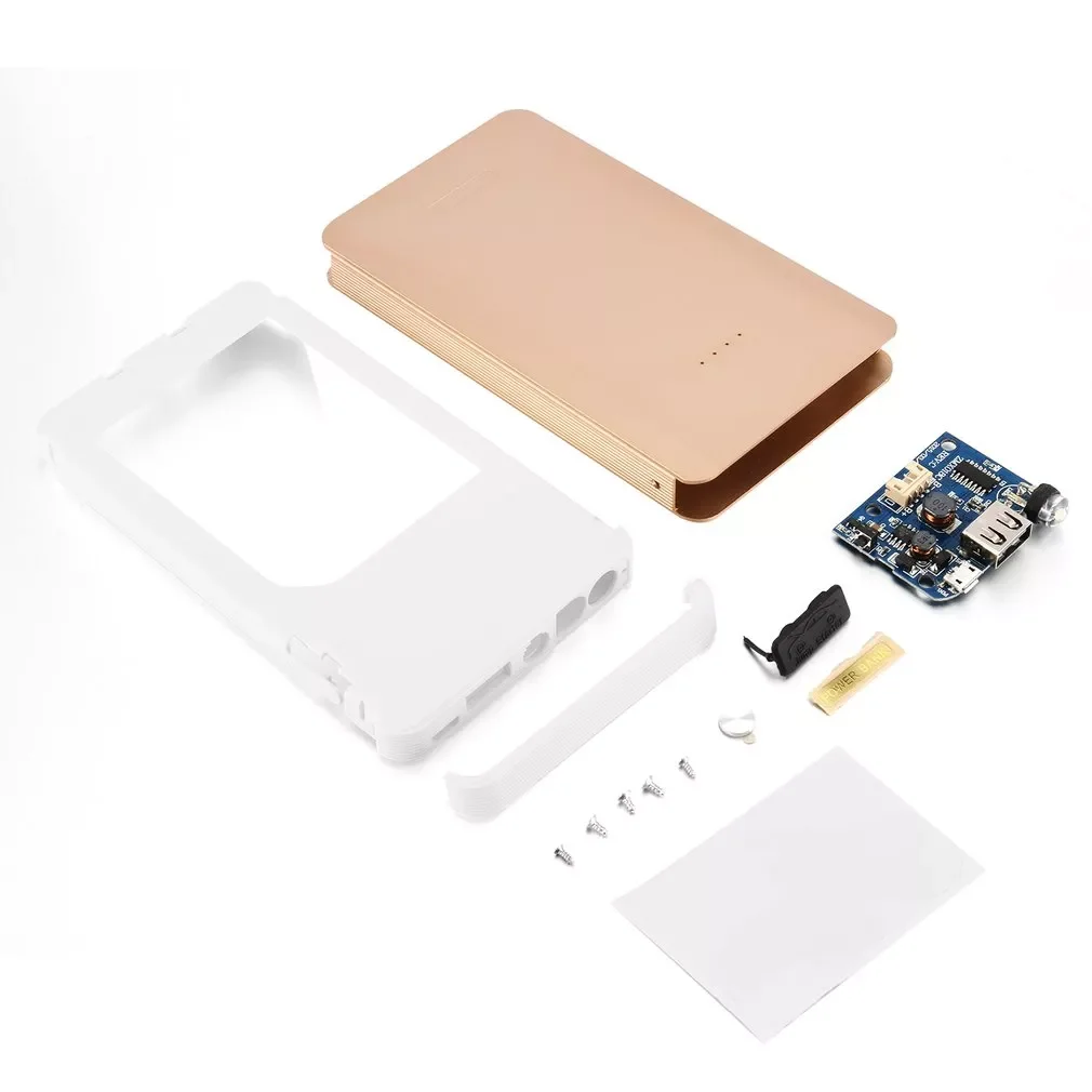 

USB Charging Ports Power Bank Case with High Capacity Ultra Combination Light Essential Accessories