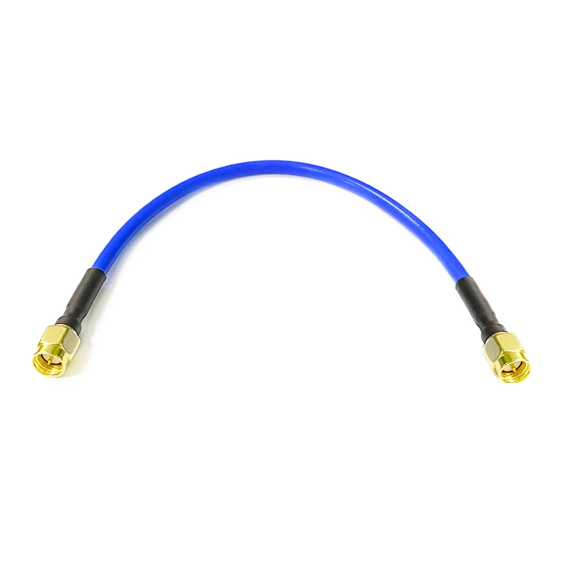 

SMA male to SMA Plug Jack Connector RG402 Semi Flexible Coaxial Cable 0.141" 50 Ohm Blue Jack 20cm/30cm/50cm/100cm