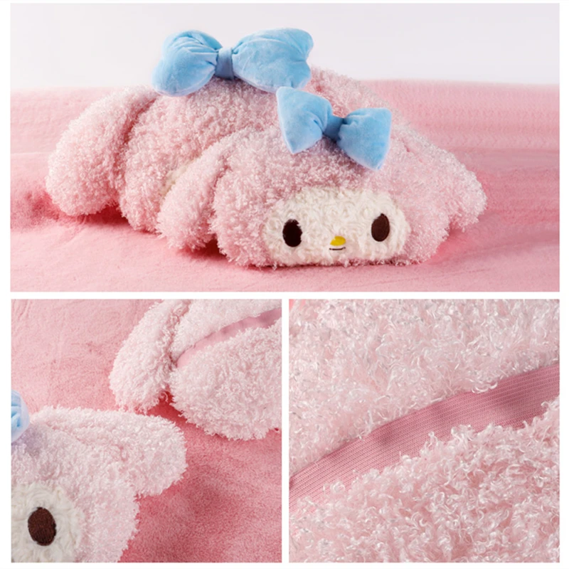 Sanrio милый Коричный подголовник My Melody симпатичный чехол для ремня безопасности