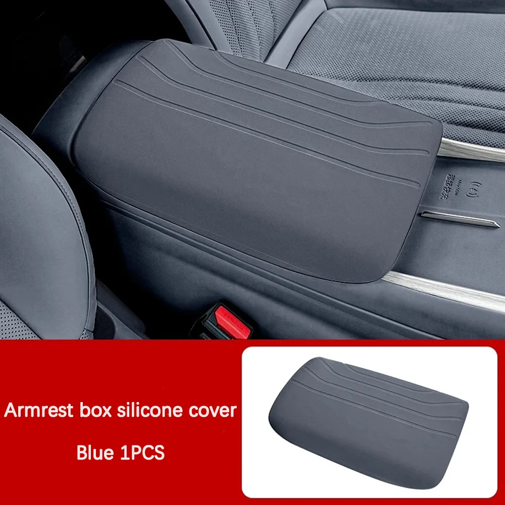 

Для Geely Galaxy E5 EX5 Proton eMas 7 E245 2024 ~ 2026 2025 силиконовый защитный чехол для подлокотника, авто аксессуары для интерьера