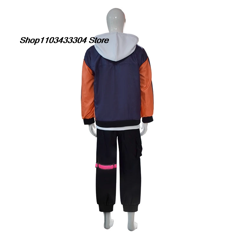 Project Sekai Colorful Stage Shinonome Akito Косплей Костюм Парик PJSK Vivid BAD SQUAD DOGS Одежда Аниме Костюмы