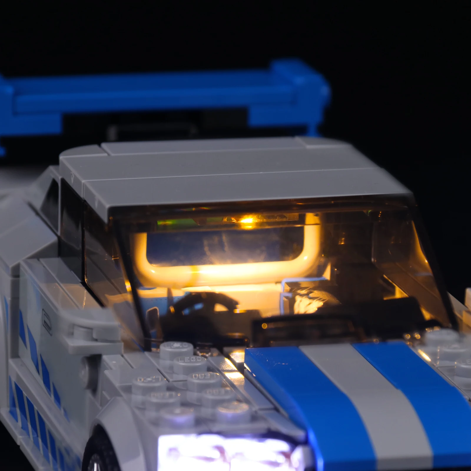 Магнитная лампа для сборки игрушек и батарейного блока (не входит в комплект)