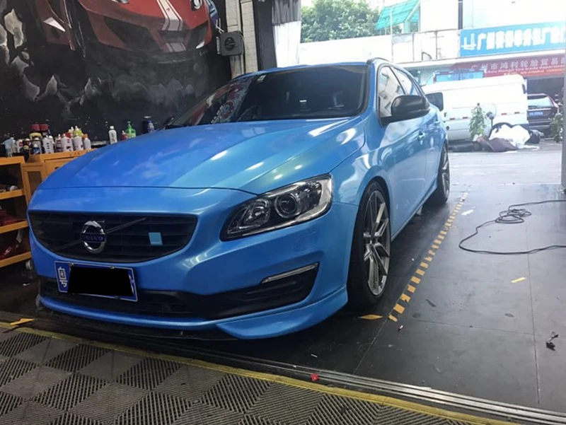 Стайлинг автомобиля Неокрашенный АБС-пластик передний бампер губа багажник