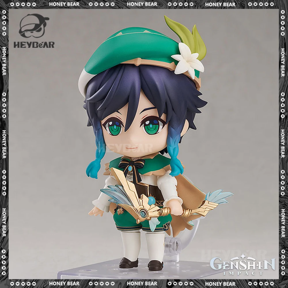 

Genshin Impact Venti Anime Figure Gk Barbatos Action Figures Statue Figurine Model Doll 10cm Pvc Ornament Decoration Toys Gift
