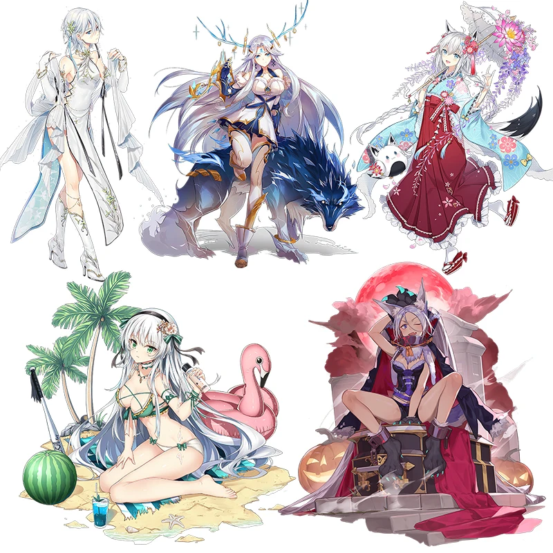 Three Ratels CB10 Ark Order Hot Anime Girl Personalized Wall Sticker Computer Sticker Toilet Decals