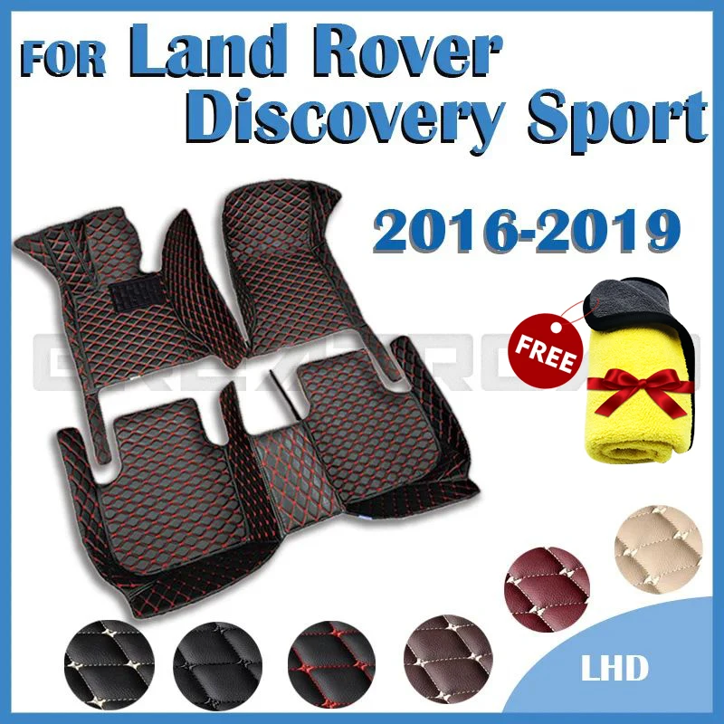 

Car Floor Mats For Land Rover Discovery Sport Five Seats 2016 2017 2018 2019 Custom Foot Pads Carpet Cover Interior Accessories