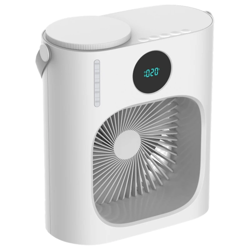 

Rechargeable Portable Silent Spray Desktop Household Small Air Cooler For Office Bedroom