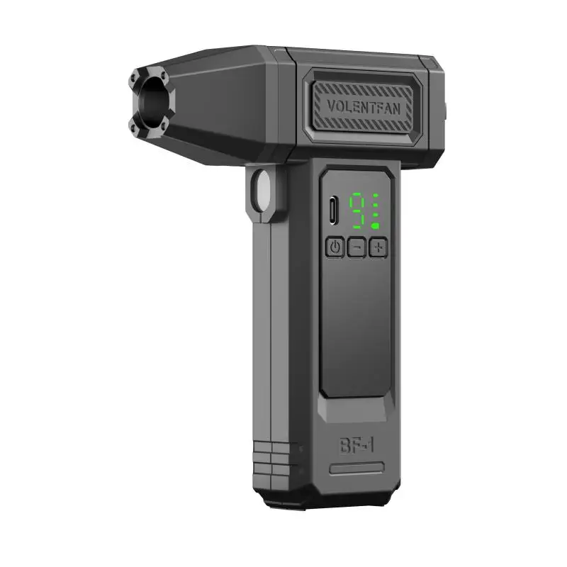 

8000 мАч Violent Fan 450000 об/мин Мощный воздуходувка Пылесос Type-C Зарядка Сильный ветер 52 м/с Бесщеточный турбоструйный вентилятор