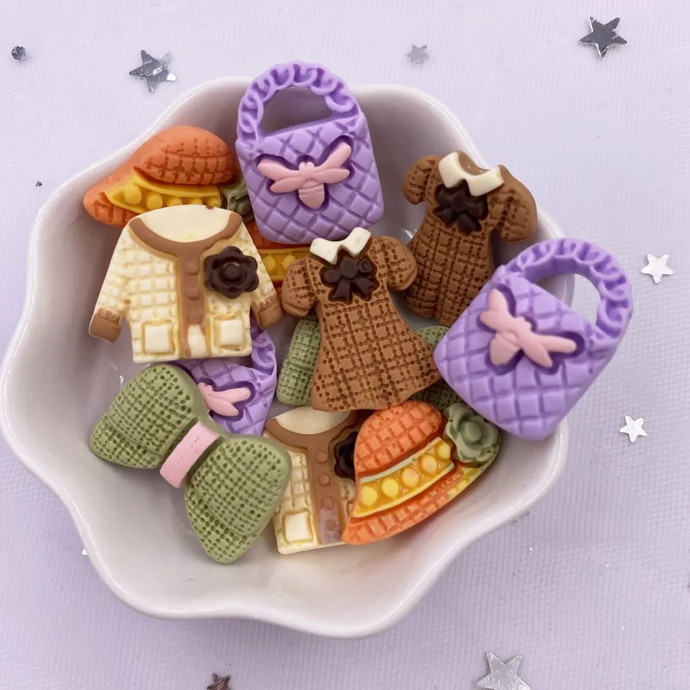 Кавайная красочная мультяшная каучуковая шляпа для девушек юбка одежды Сумка с