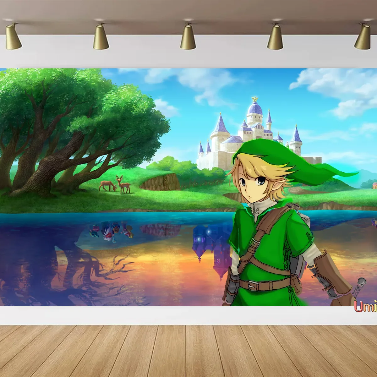 Umi мультфильм игра Приключения фон Зельда искусственная украшение фотостудия