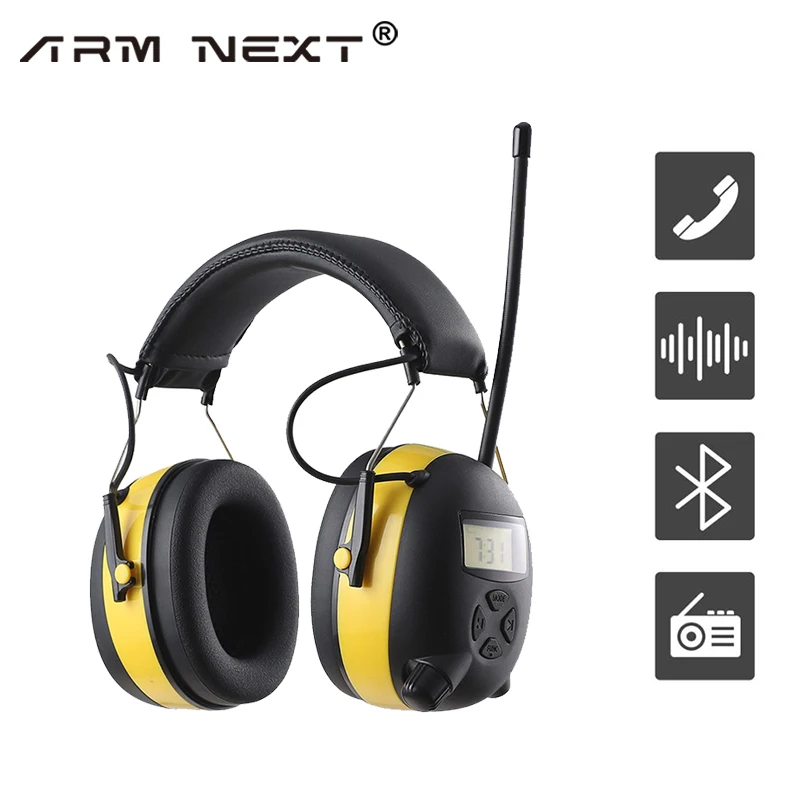 Электронные Наушники ARM NEXT 5 1 Bluetooth с шумоподавлением защита для слуха наушники